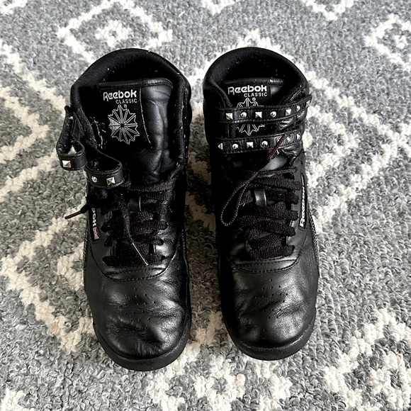 Reebok High Top Studded Sneakers - Picture 4 of 5